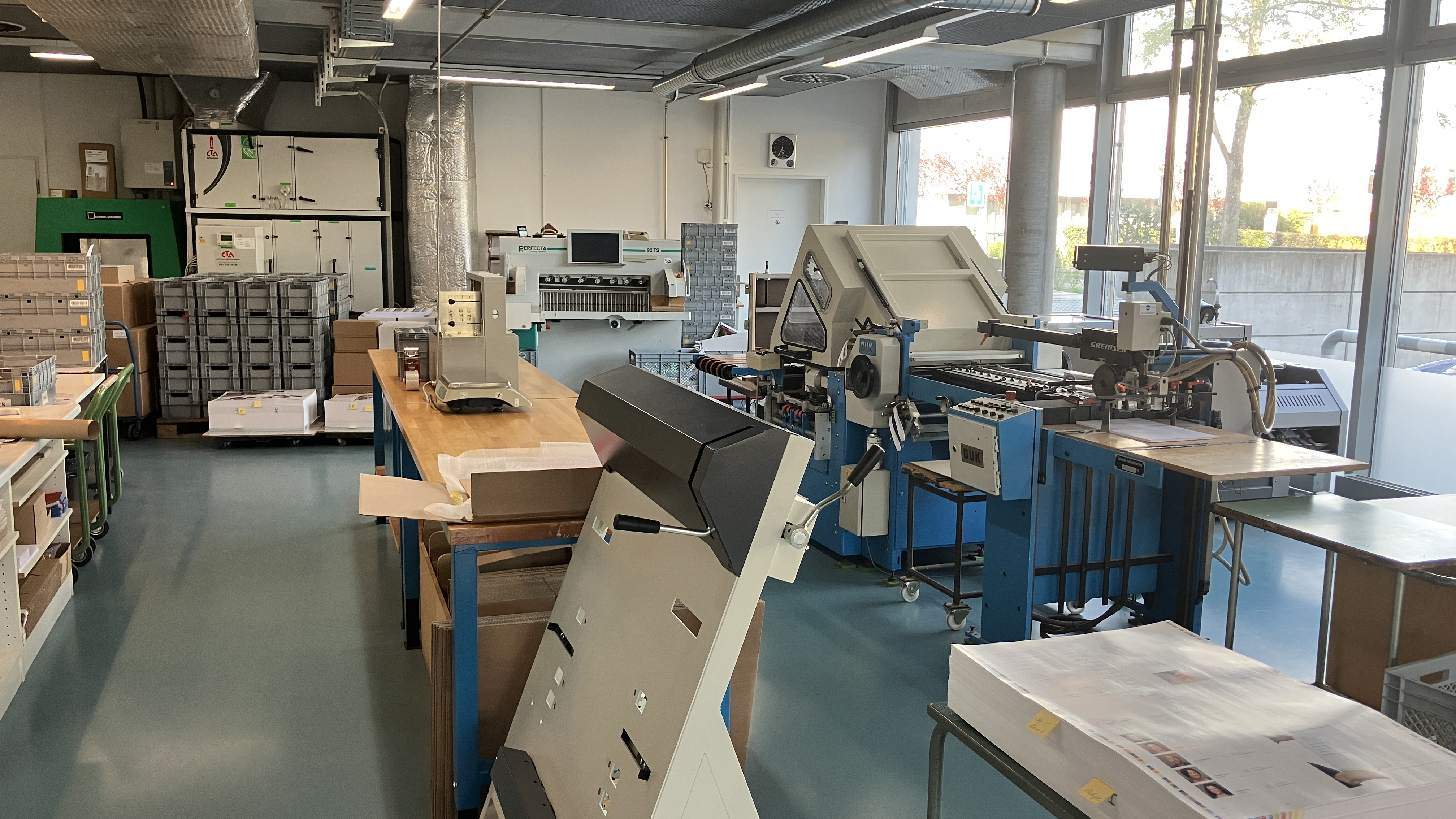 Ausrüsterei und Weiterverarbeitung